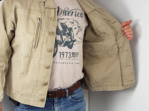 Austrian Army Rip-Stop Desert Shirt/Jacket - DISTRESSED