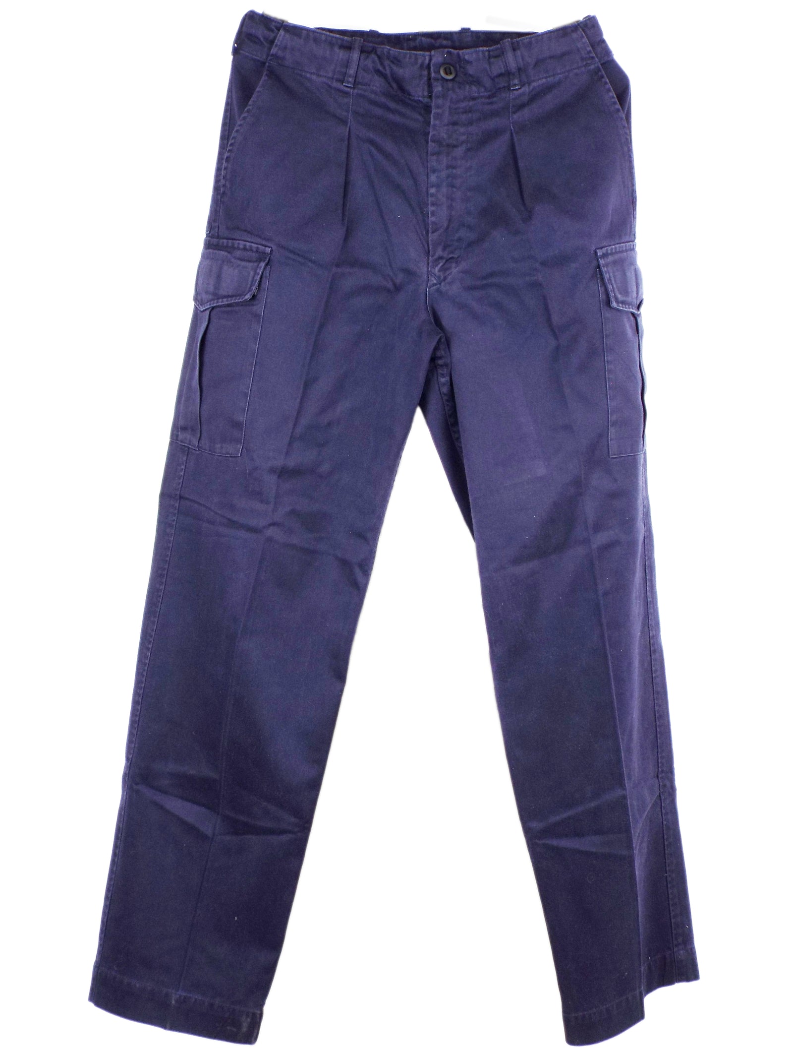 British Royal Navy Dark Blue Combat Trousers - AWD / Flame Retardant - Grade 1