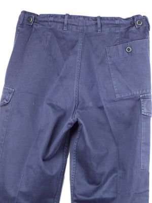 British Royal Navy Dark Blue Combat Trousers - AWD / Flame Retardant - Grade 1