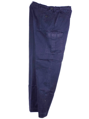 British Royal Navy Dark Blue Combat Trousers - AWD / Flame Retardant - Grade 1