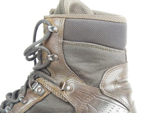 German Army - Meindl - Brown Leather w/ Cordura - Grade 1 - MD Rock