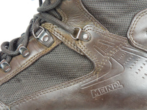 German Army - Meindl - Brown Leather w/ Cordura - Grade 1 - MD Rock