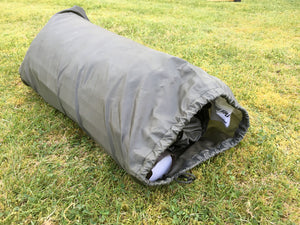 French army olive green nylon two-man tent - one piece – Grade 1