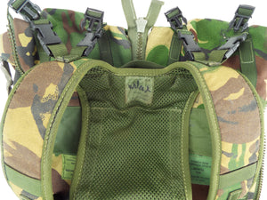British Woodland Camo Day Pack - back pack - Rucksack side pockets