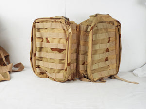 "Miltec" Desert camouflage - emergency stretcher - folds into back pack - Unissued condition
