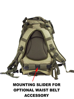 Austrian Rucksack Waist Belt accessory - for "Urban Rock" or "Redo" 65 litre rucksacks