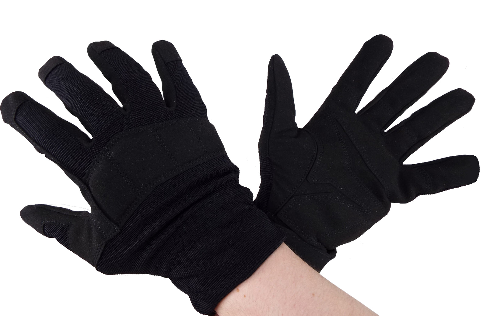 Austrian Army - Lightweight Black Nylon Cycling Gloves - Grade 1