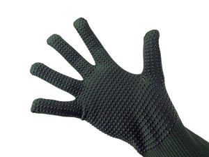 British Army - Green lightweight Gloves w/ Grip Dots - Grade 1