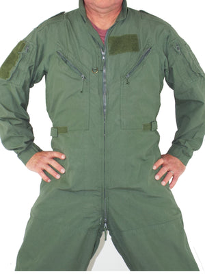 British RAF Flying Suit - Sage Green - slim fit - NO KNEE POCKETS - Grade 1 - sized by model number