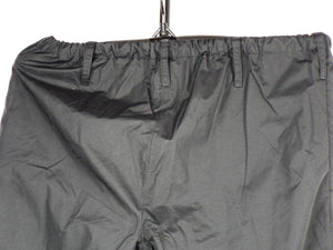 British Waterproof Over Trousers - Scottish Prison Service - Unissued - Black Rip-stop