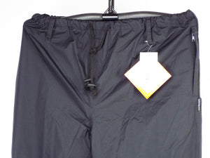 British Waterproof Over Trousers - Scottish Prison Service - Unissued - Black Rip-stop