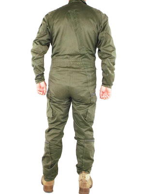 Belgian Flying Suit - Olive Green - Twin full-length zips