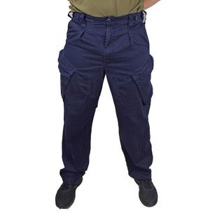 British Royal Navy Dark Blue Combat Trousers - Five pocket - current RN issue - Grade 1