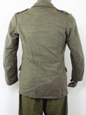 Yugoslavian Military Grey Wool Short Jacket - DISTRESSED RANGE