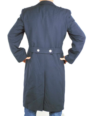German Navy - Dark Blue Trench Coat – Gabardine - Grade 1