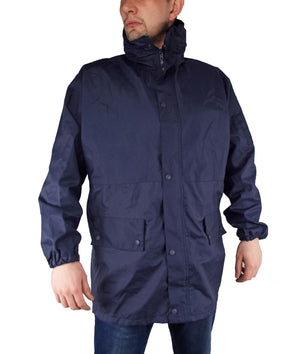 French - Navy Blue - Waterproof Lightweight Jacket - Grade 1
