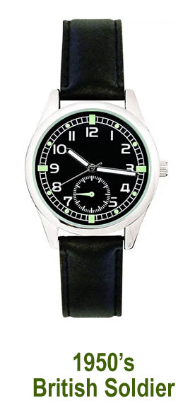 Men's Watch – 1950's British Army style quartz watch - New in pack - #8