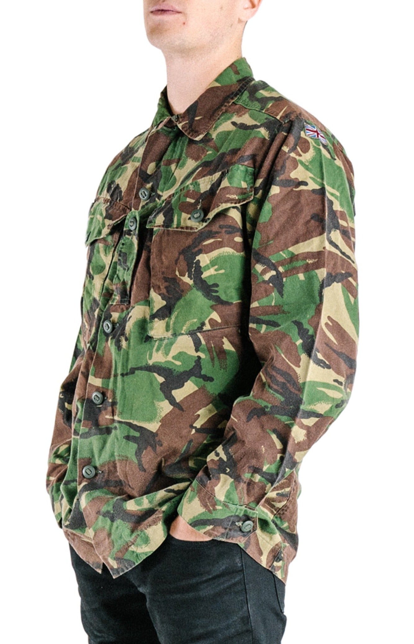 British Army Woodland Camo Shirt - Soldier 95 - Unissued