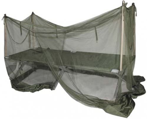 British Army Cot Bed Mosquito Net - single bed size
