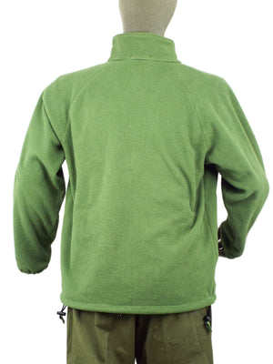British Light Green Military Fleece Jacket - Thermal Liner