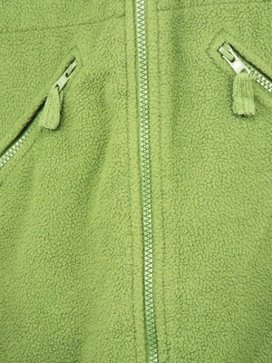 British Light Green Military Fleece Jacket - Thermal Liner