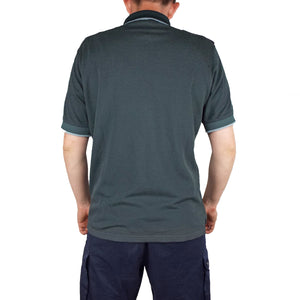 Dutch Customs' officers old uniform - Short-sleeve Grey/Blue Polo Shirt - Sportswool - Unissued