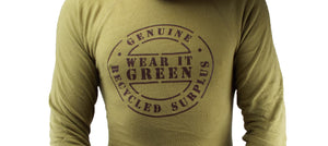 Wear It Green - Long-sleeve Thermal Crew-neck Top - Mustard - Grade 1