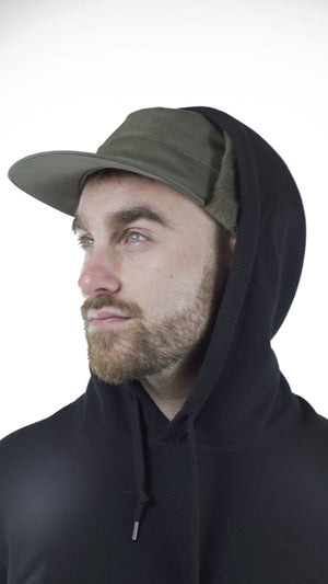 Dutch Air Force Mens Cold Weather Hat - Field grey
