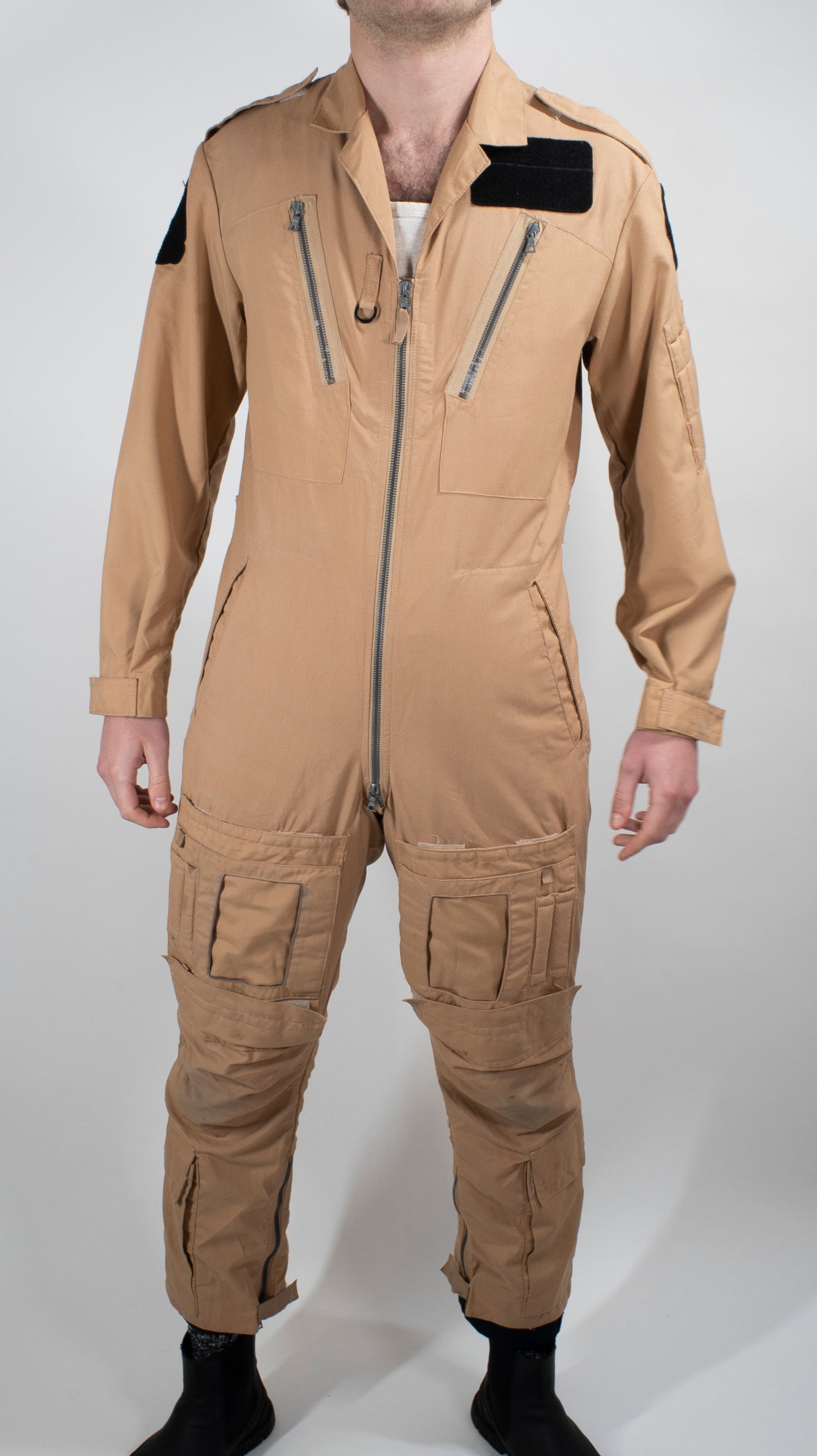 British Royal Air Force Flying Suit - Slim Fit - Desert Sand - DISTRESSED RANGE