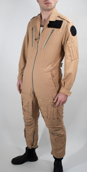 British Royal Air Force Flying Suit - Slim Fit - Desert Sand - DISTRESSED RANGE