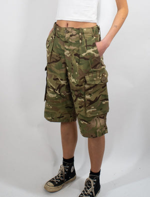 British MTP Camo Shorts – Genuine British Army Surplus – Grade 1