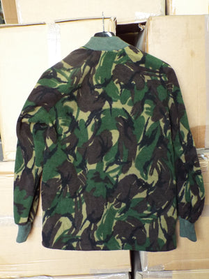 British Woodland DPM Fleece Jacket / thermal liner - Elasticated cuffs and collar (RAR)