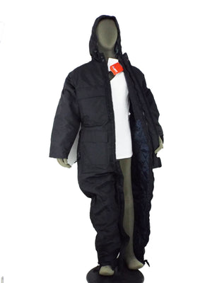 British Army Cold Weather Coveralls - ECW Black Rip-Stop quilted liner - Grade 1