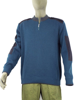 Dutch Security - Work Jumper / Sweater - with zip neck