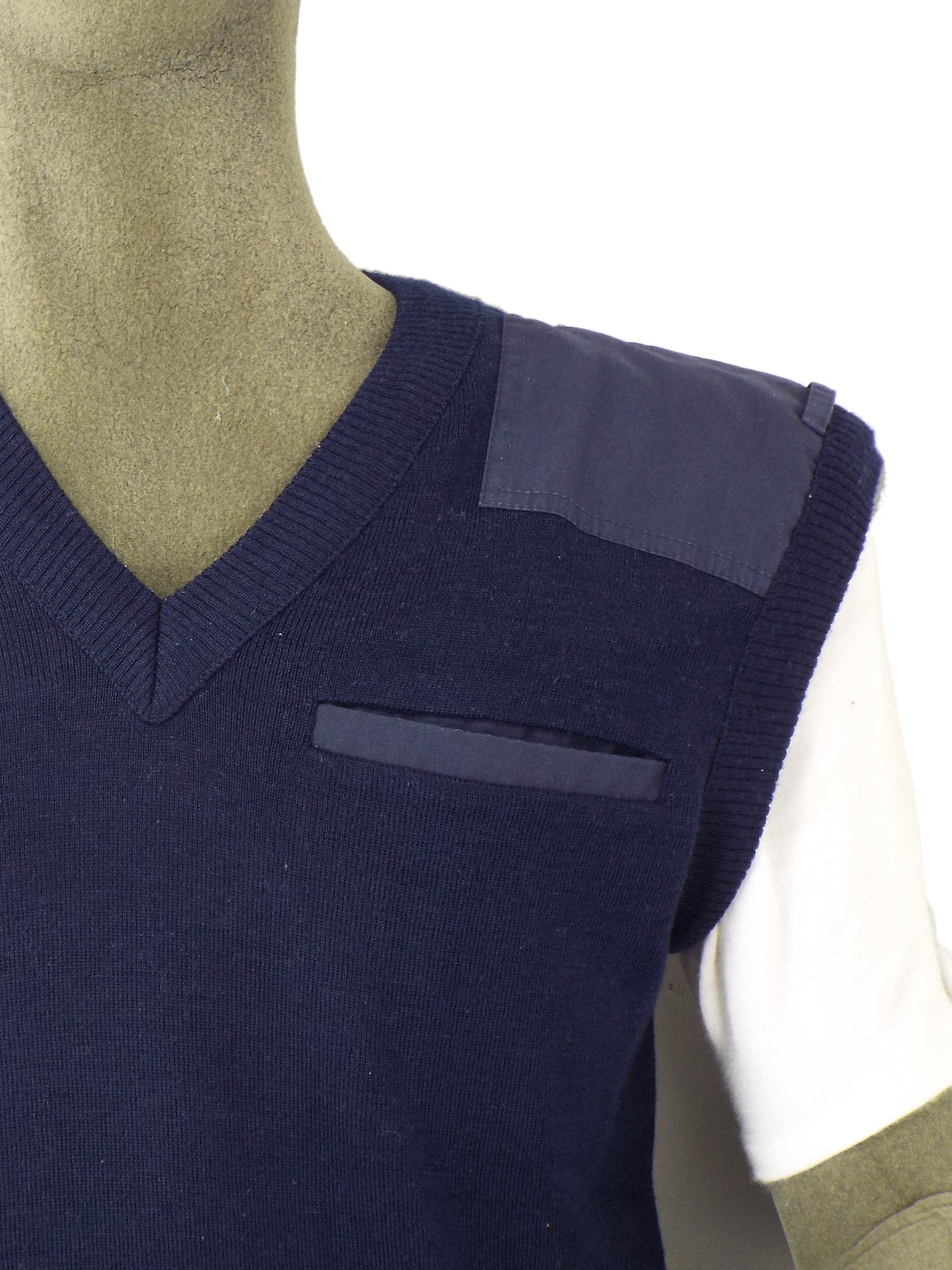 Dutch Army - Sleeveless Dark Blue Security Jumper