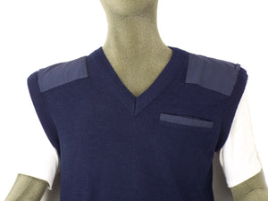 Dutch Army - Sleeveless Dark Blue Security Jumper