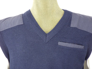 Dutch Army - Sleeveless Dark Blue Security Jumper