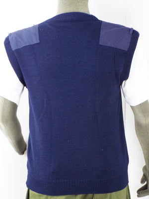 Dutch Army - Sleeveless Dark Blue Security Jumper