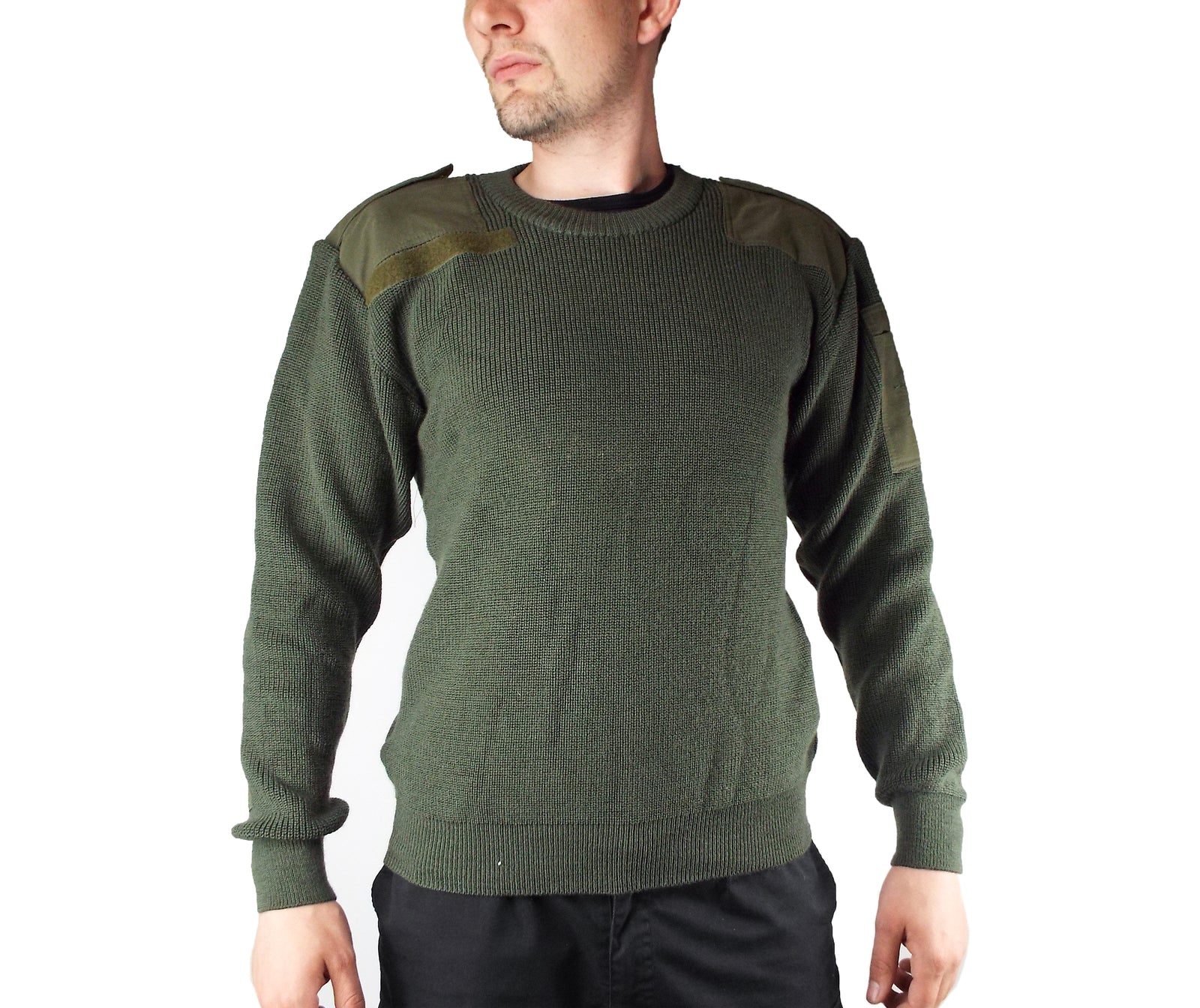 Dutch Army - Olive Green Crew-Neck Jumper - Grade 1