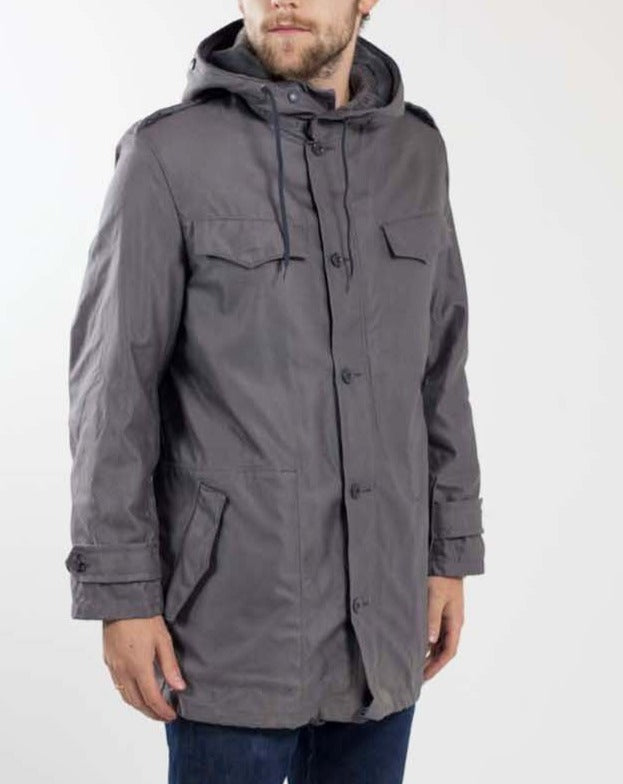 German army grey parka