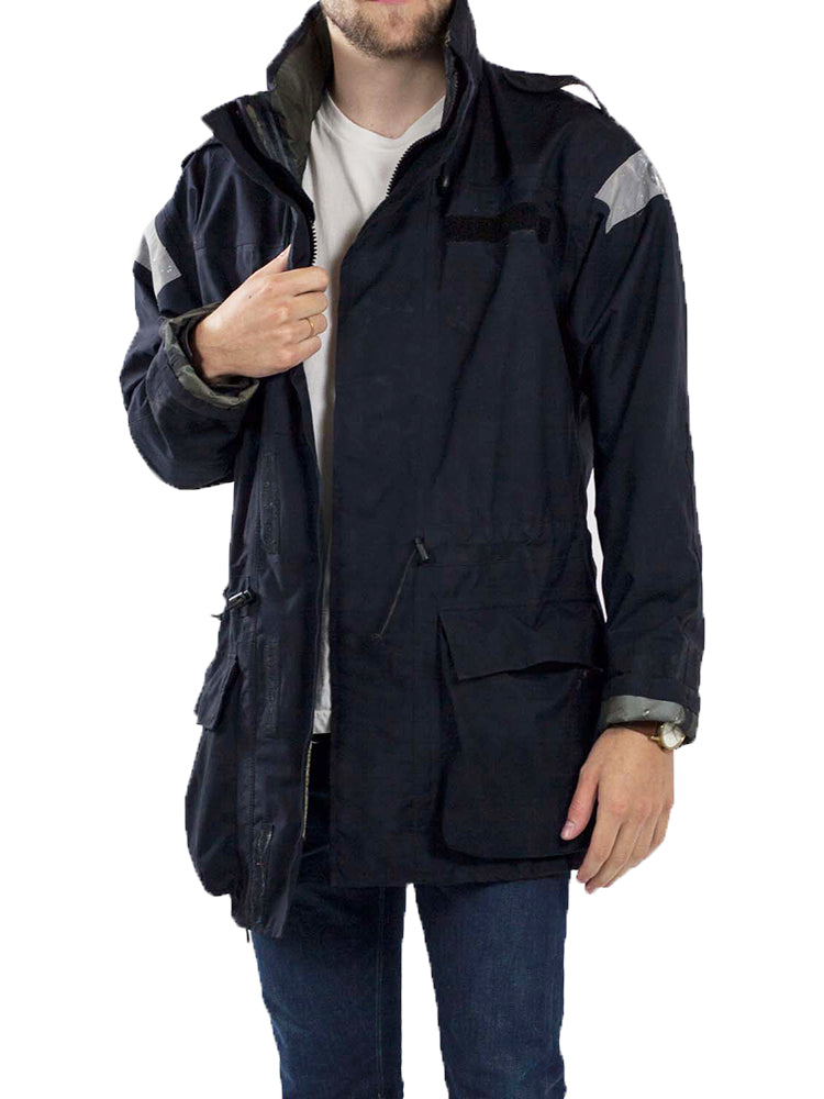 Royal Navy Gore-Tex Jacket with reflective strips - Unissued