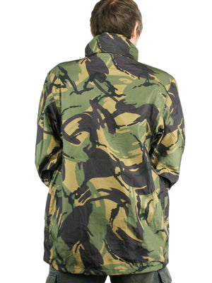 British Army Water Resistant Jacket - DPM Woodland - with external pockets