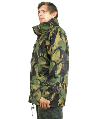British Army Water Resistant Jacket - DPM Woodland - with external pockets