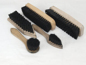 German boot cleaning brush kit - three brush set