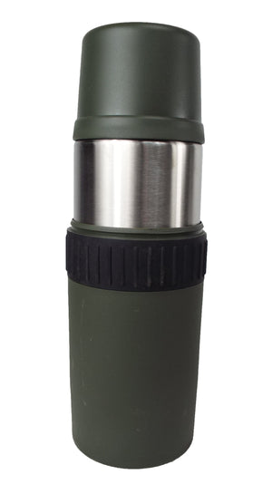 Dutch Army Thermos Flask - Plastic/Steel - DISTRESSED RANGE