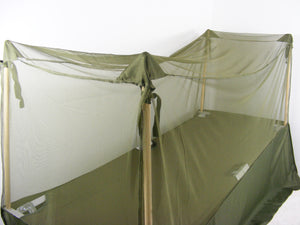 British Army Cot Bed Mosquito Net - single bed size