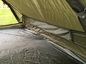 French army olive green nylon two-man tent - one piece – Grade 1