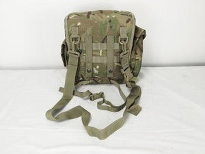 British Army - MTP Shoulder Bag with side pockets - Respirator Bag - Grade 1