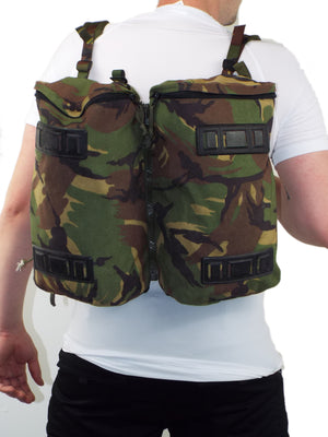 Dutch Woodland Camo Day Pack - back pack - Rucksack side pocket/s