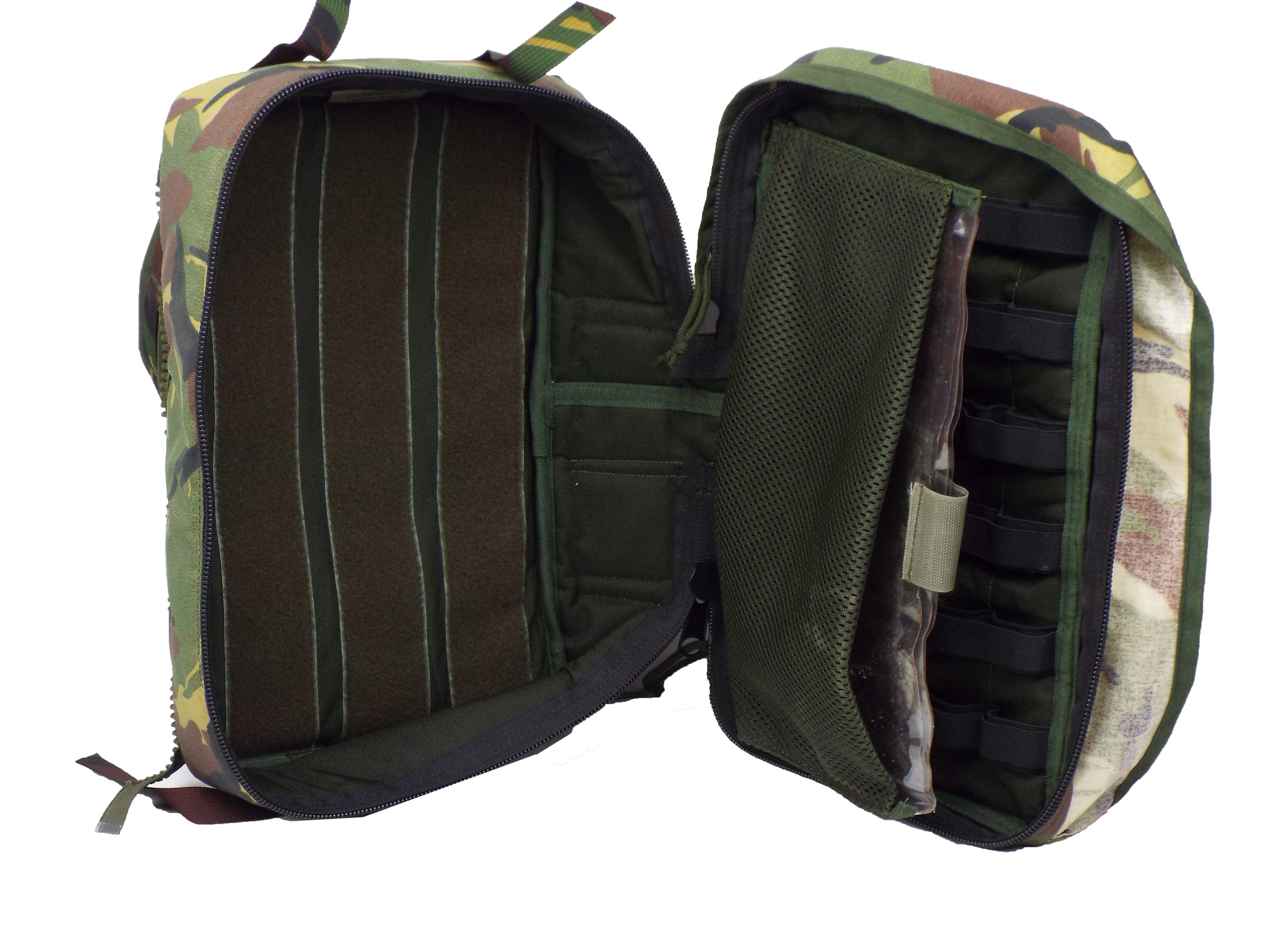 Dutch Army - Camo Medical Rucksack Pocket - Woodland camo - fits Vulca ...